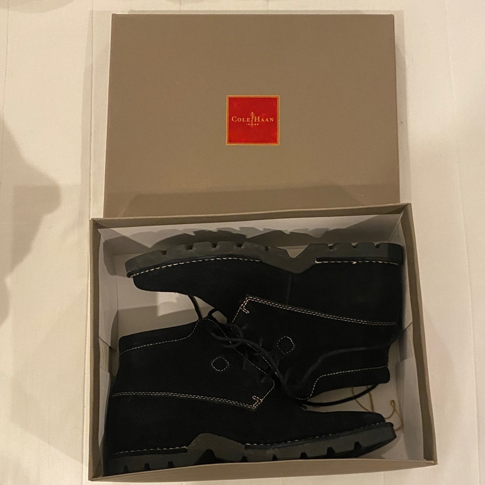 Cole Haan Black Ankle Boots